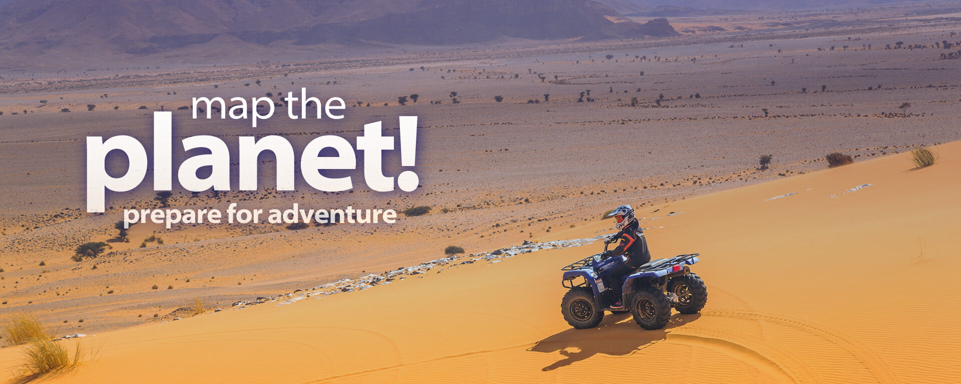Memory Map The Planet Prepare For Adventure Atv Sand